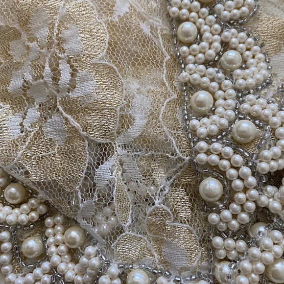 BHLDN First Light Capelet Gold S/M - Picture 9 of 11